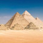 Panorama of the area with the great pyramids of Giza, Egypt - Von Günter Albers - https://stock.adobe.com