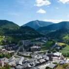 Andorra, view from the mountain on Ordino. Panorama, summer. Pyrenees. - https://stock.adobe.com